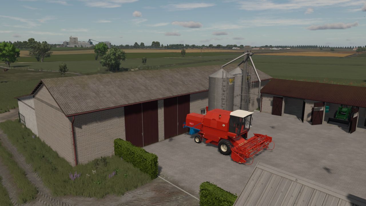 Big Barn With Cows for 40 Cows — Profitable Farm for FS25