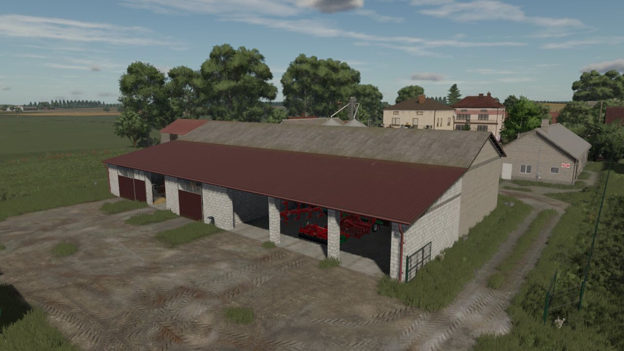 Big Barn With Cows for 40 Cows — Profitable Farm for FS25