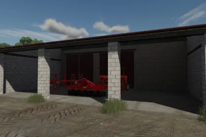 Big Barn With Cows for 40 Cows — Profitable Farm for FS25 — 3