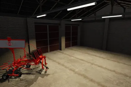 Big Barn With Cows for 40 Cows — Profitable Farm for FS25 — 4