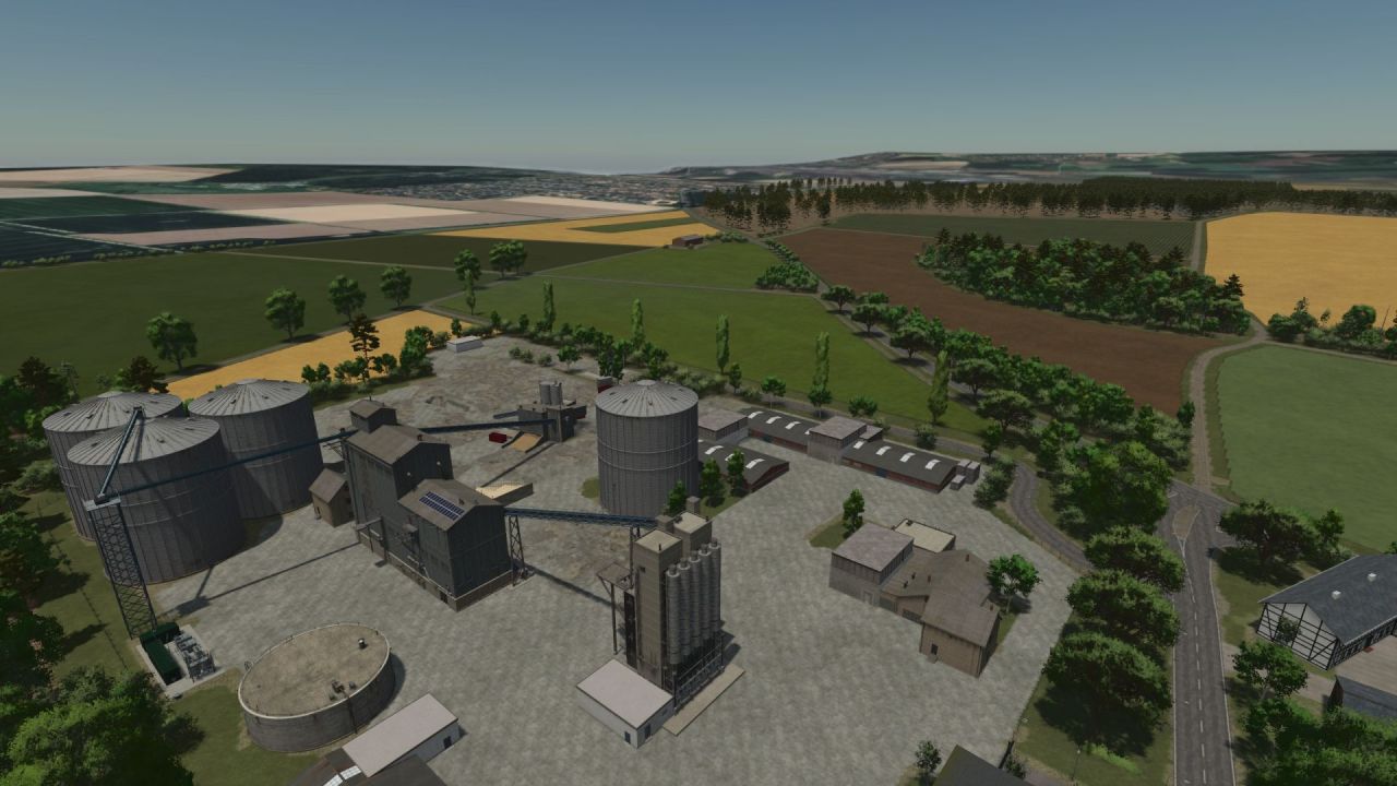 Карта Mittelland Canal для Farming Simulator 25