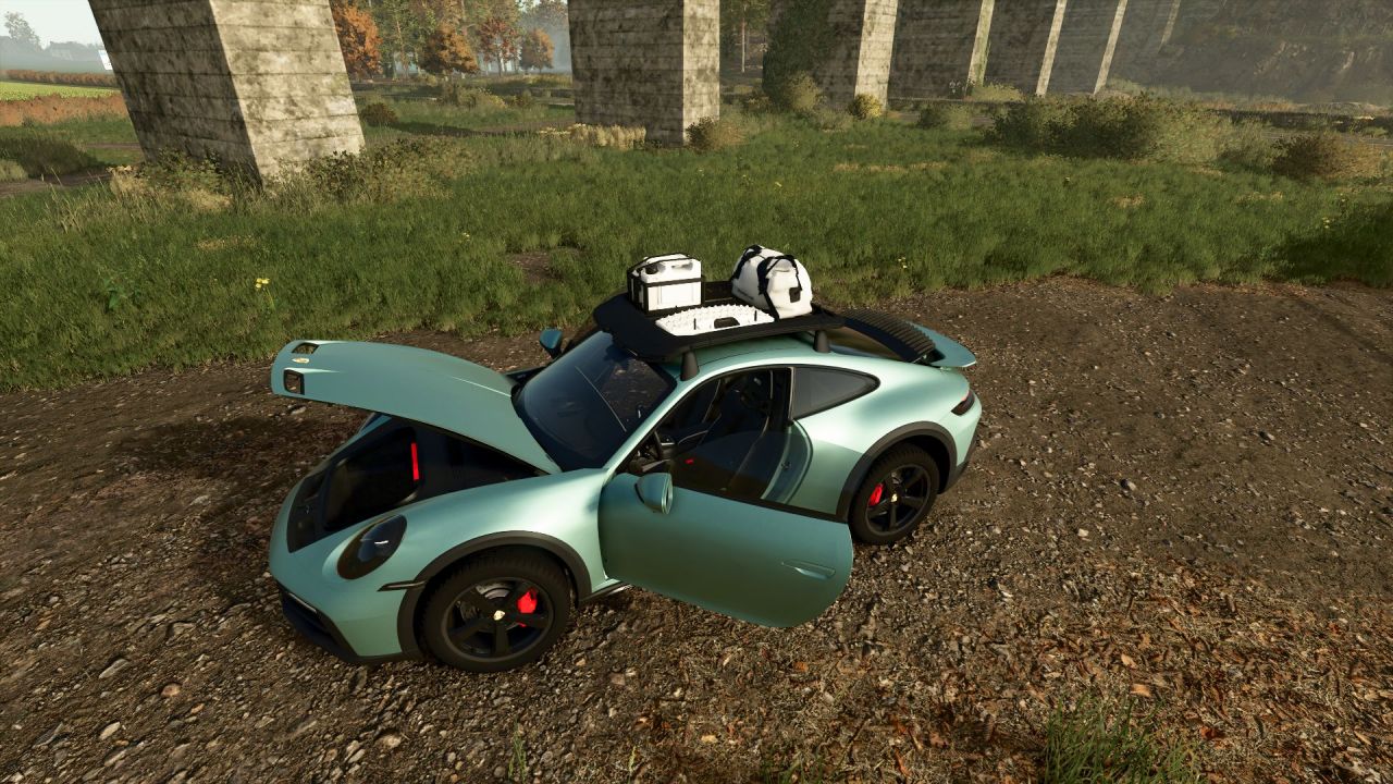 Автомобіль Porsche 911 DAKAR 2023 для Farming Simulator 25
