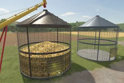 Wire Crib Mais Trockner für Farming Simulator 25