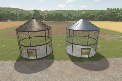 Сушарка для кукурудзи Wire Crib для Farming Simulator 25 — 3