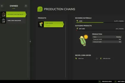 Сушарка для кукурудзи Wire Crib для Farming Simulator 25 — 4