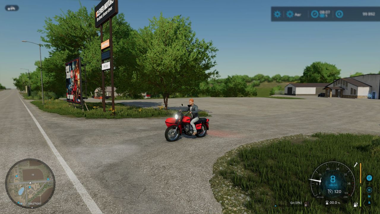 Трактор IZH Planeta 5 для Farming Simulator 22