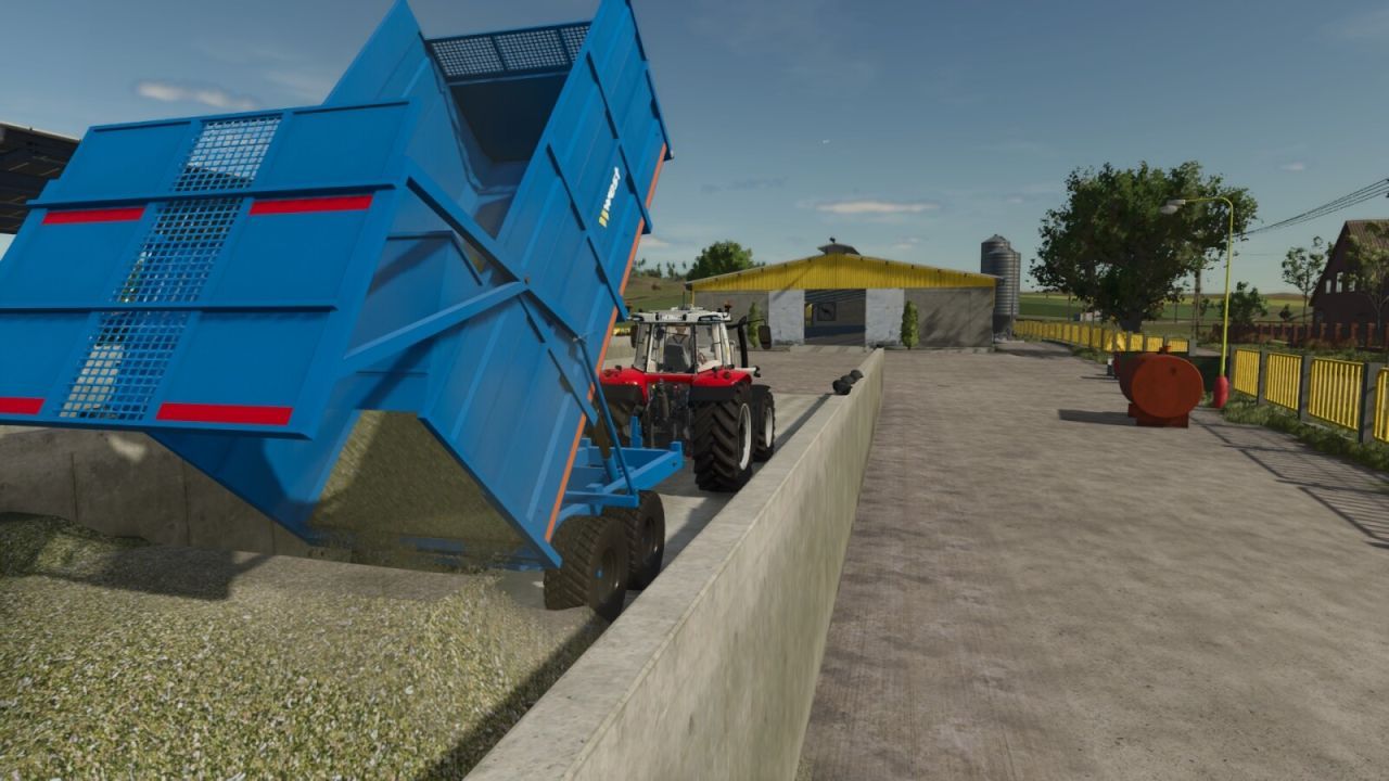 Міцні Причепи West Trailers 10T/12T — Надійні Монококові для Зерна та Силосу