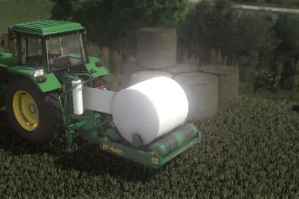 Ballenwickler McHale 991 LBER für Farming Simulator 25 — 2