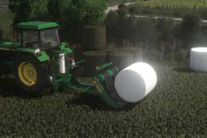 Ballenwickler McHale 991 LBER für Farming Simulator 25 — 3