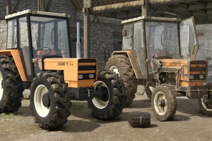 Traktor Lizard 7X1s i 7X1-4s do Farming Simulator 25