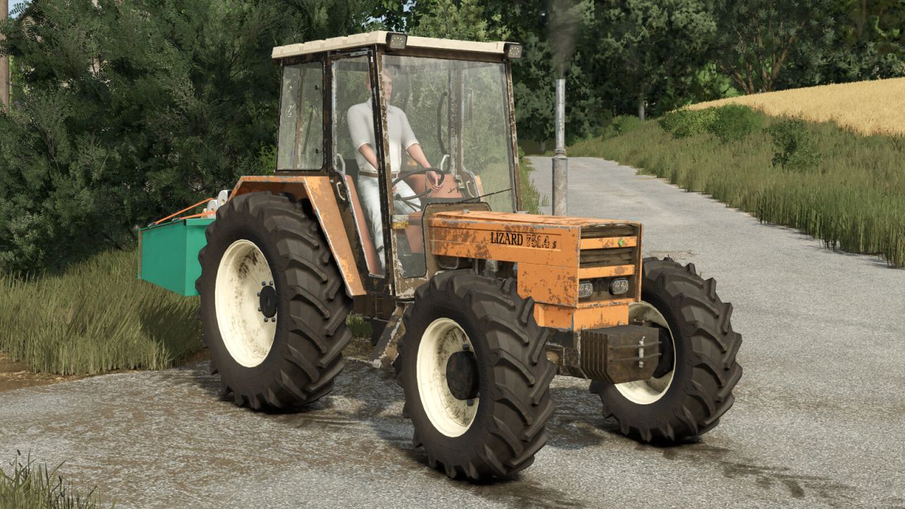 Traktor Lizard 7X1s i 7X1-4s do Farming Simulator 25
