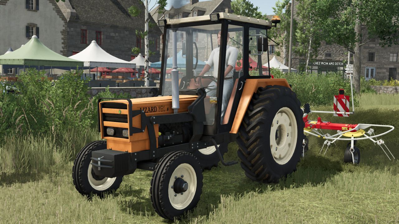 Traktor Lizard 7X1s i 7X1-4s do Farming Simulator 25