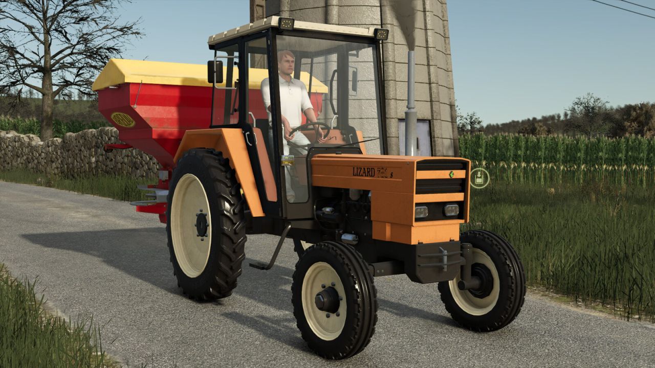 Traktor Lizard 7X1s i 7X1-4s do Farming Simulator 25
