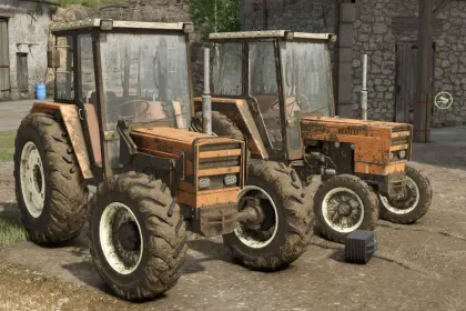 Traktory Renault 7X1s i 7X1-4s do Farming Simulator 25
