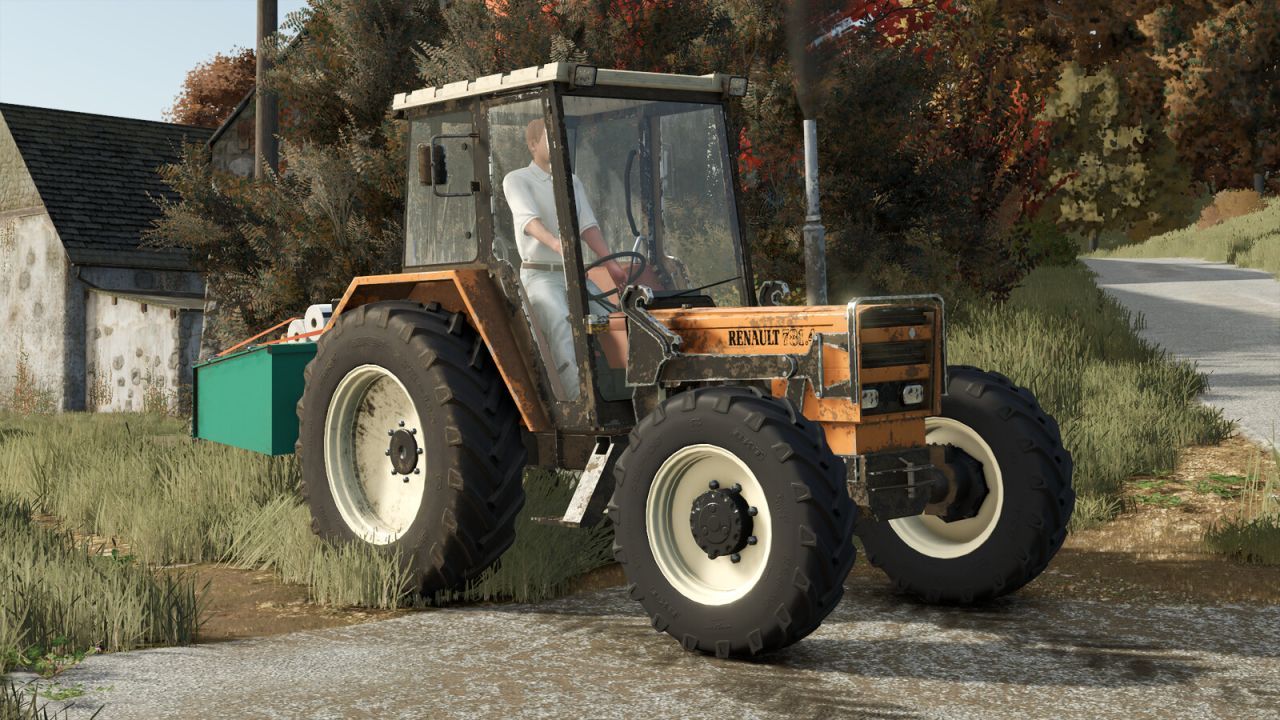 Traktory Renault 7X1s i 7X1-4s do Farming Simulator 25