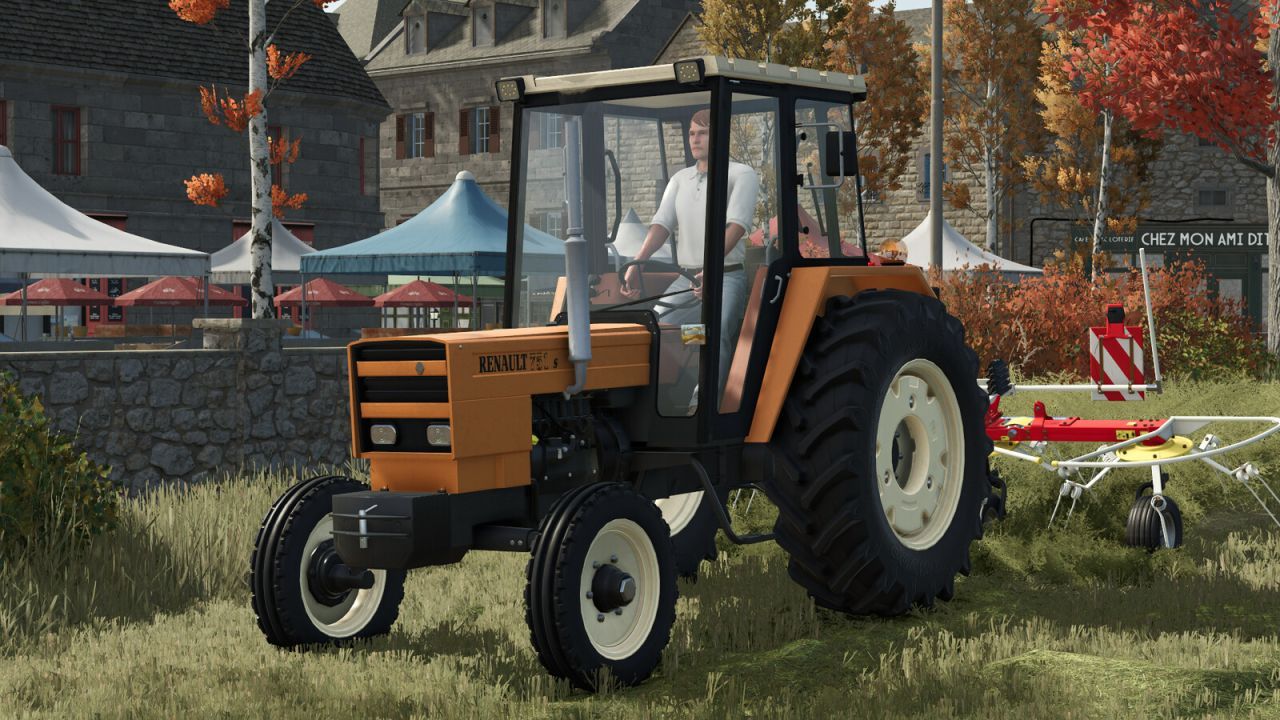 Traktory Renault 7X1s i 7X1-4s do Farming Simulator 25