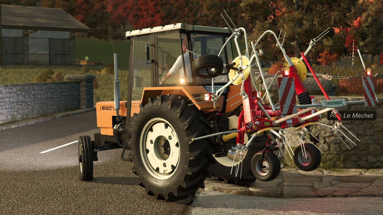 Traktory Renault 7X1s i 7X1-4s do Farming Simulator 25