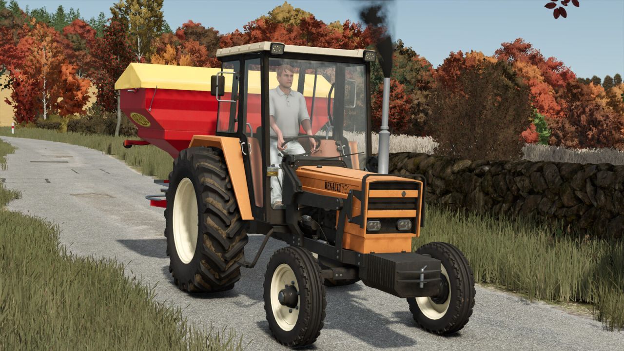 Traktory Renault 7X1s i 7X1-4s do Farming Simulator 25