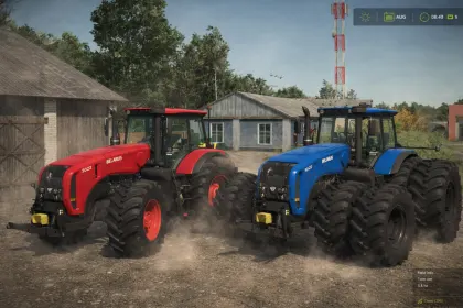 Мод на Трактори MTZ Belarus 3522 v1.0.0.0 для Фермер Симулятор 25 — 1