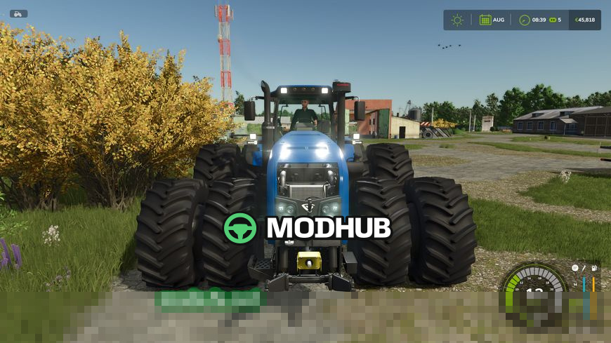 Мод на Трактори MTZ Belarus 3522 v1.0.0.0 для Фермер Симулятор 25