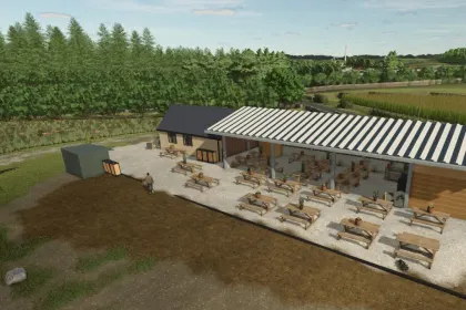 Legendäre Karte Chipping Norton für Farming Simulator 25 — Cotswolds, Karriere und Holzernte — 3