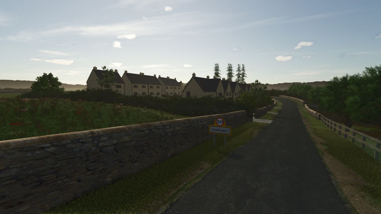 Legendäre Karte Chipping Norton für Farming Simulator 25 — Cotswolds, Karriere und Holzernte