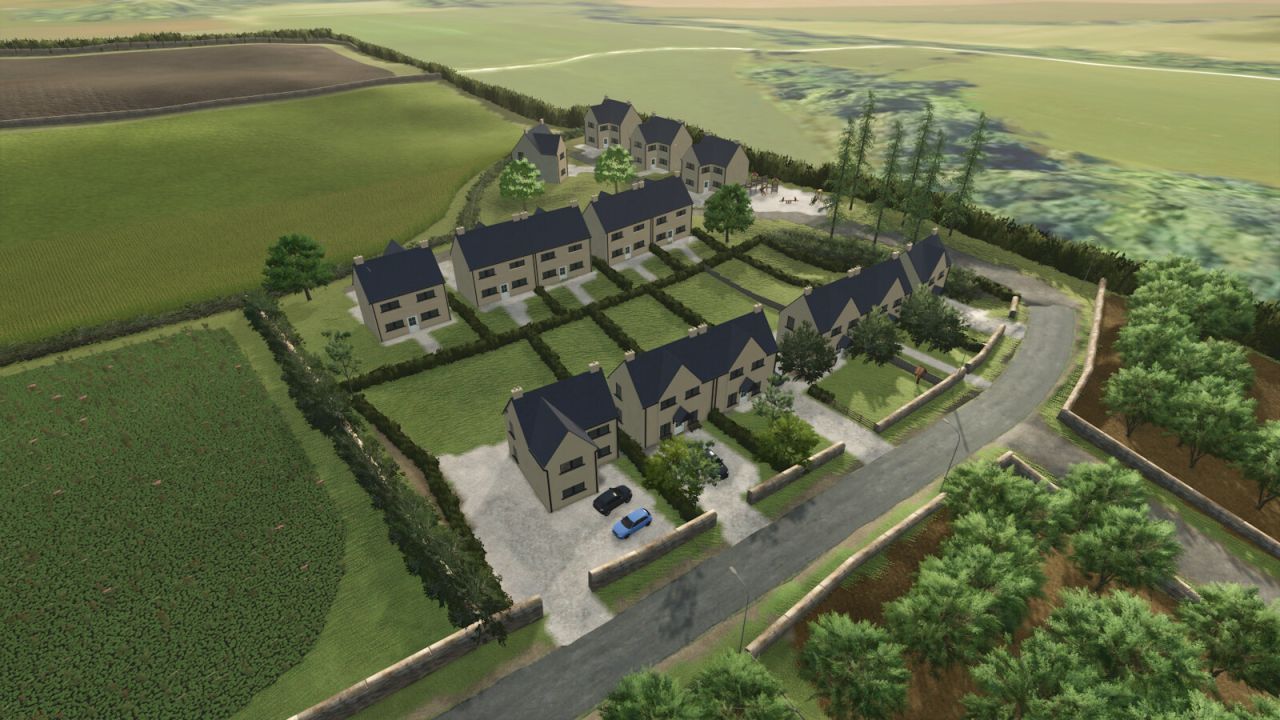 Legendäre Karte Chipping Norton für Farming Simulator 25 — Cotswolds, Karriere und Holzernte