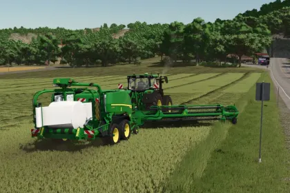 Пакет круглих тюків з граблями для Farming Simulator 25 — 3