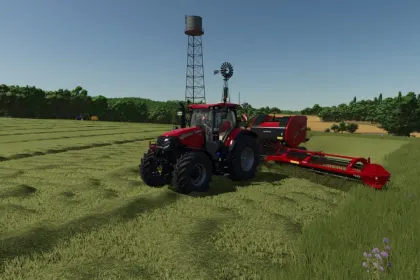 Пакет круглих тюків з граблями для Farming Simulator 25 — 5