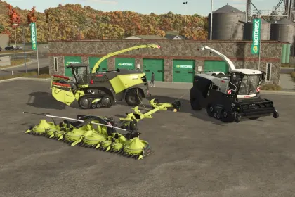 Легендарний Пак CLAAS: Jaguar 990 Terra Trac + Orbis 900 та Direct Disc 500 для FS25 — 1