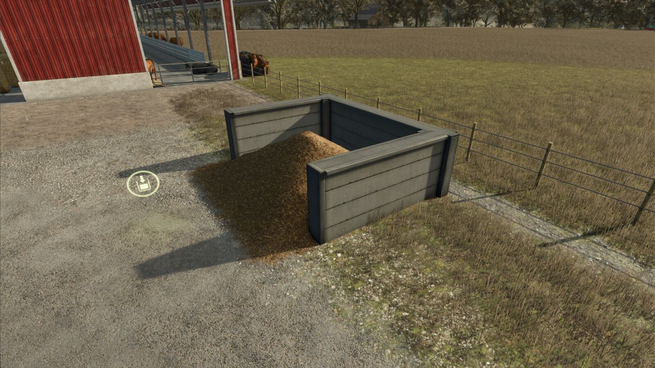 Силос для гною Small для Farming Simulator 25
