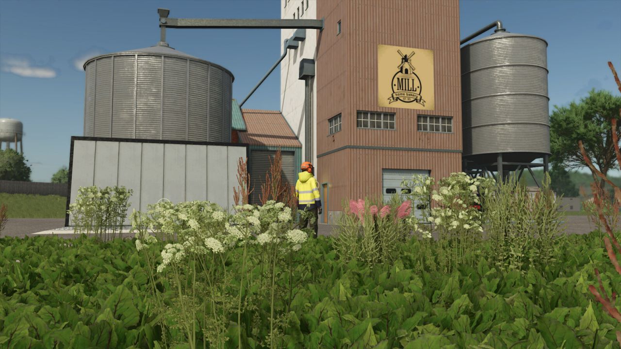 Efficient Modernized Flour Mill (ernized) for FS25 — Mega Flour and Bread Production