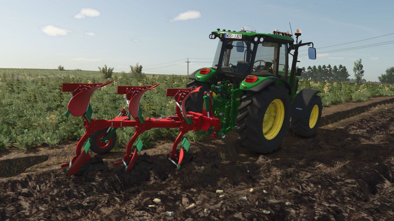 Плуг Unia Ibis Pack для Farming Simulator 25