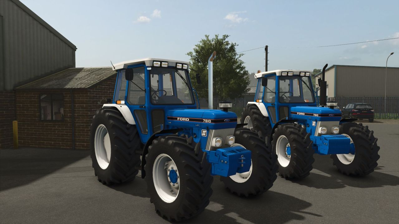 Traktor Ford 10 Series Gen 3 do Farming Simulator 25