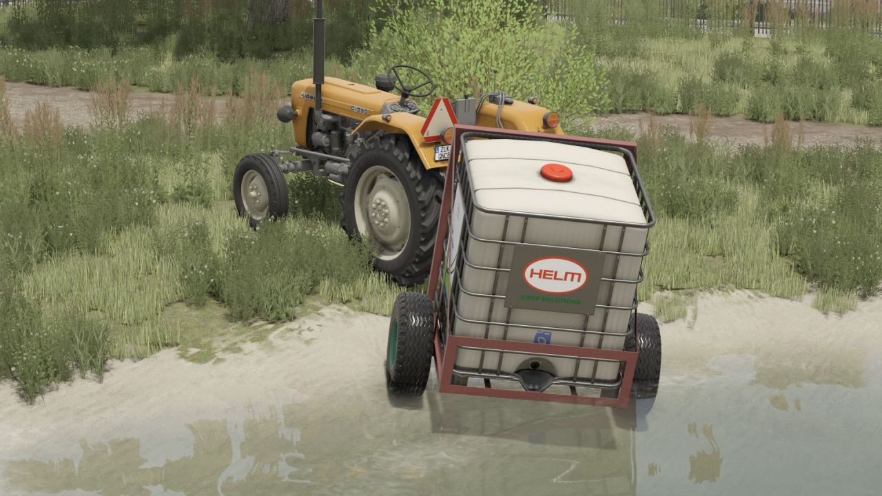 Wassertank Homemade für Farming Simulator 25