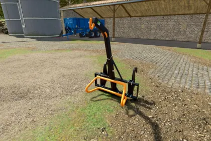 Ефективний Подвійний Гак Double Big Bag Hook для Телескопічного Навантажувача у Farming Simulator 25 — 3