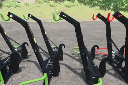 Ефективний Подвійний Гак Double Big Bag Hook для Телескопічного Навантажувача у Farming Simulator 25 — 5