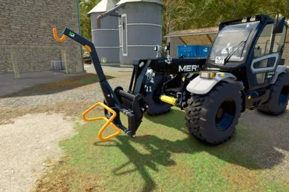 Ефективний Подвійний Гак Double Big Bag Hook для Телескопічного Навантажувача у Farming Simulator 25 — 6