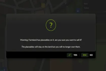 Land Selling Script for Farming Simulator 25