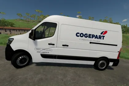 Furgon Renault Master IV do Farming Simulator 22
