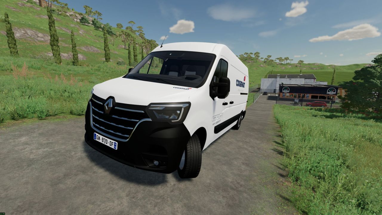 Furgon Renault Master IV do Farming Simulator 22