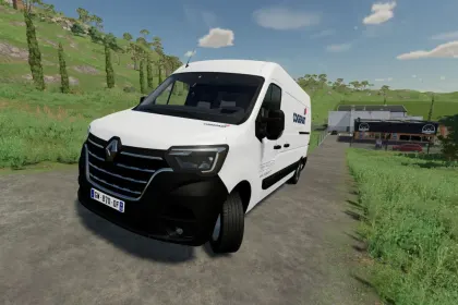 Furgon Renault Master IV do Farming Simulator 22 — 2
