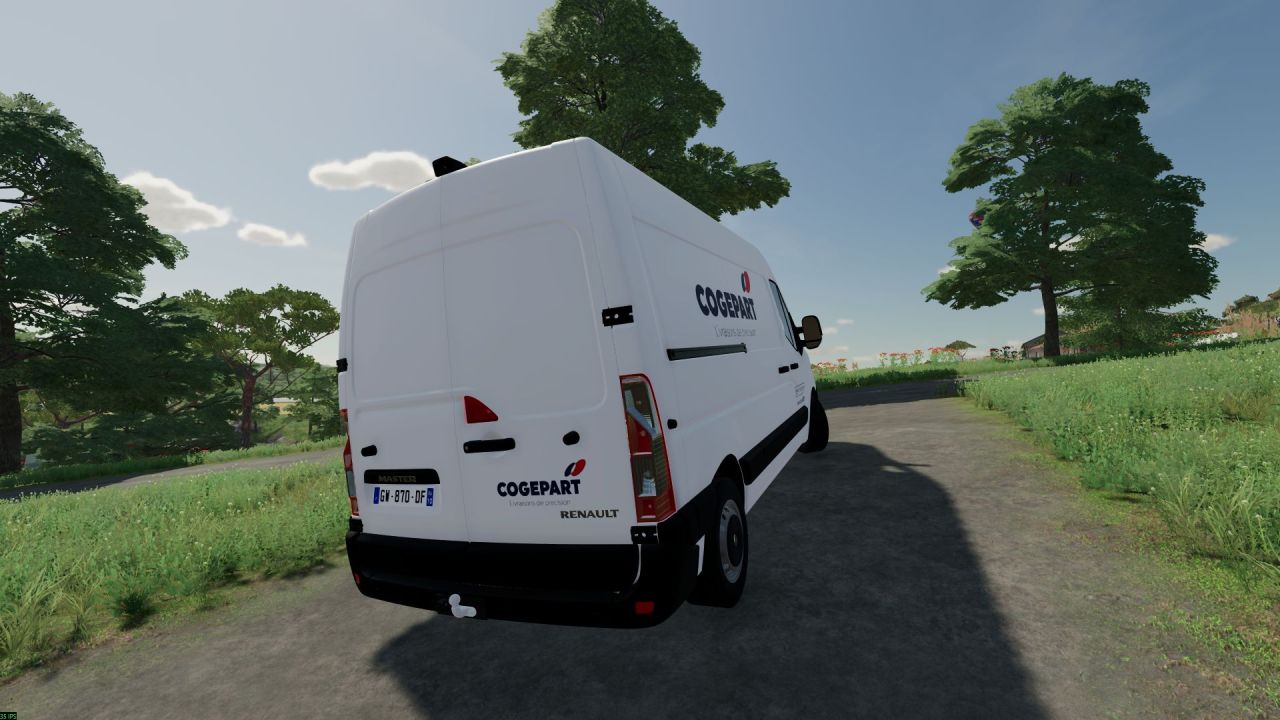 Furgon Renault Master IV do Farming Simulator 22