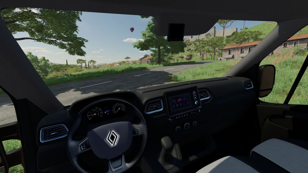 Furgon Renault Master IV do Farming Simulator 22