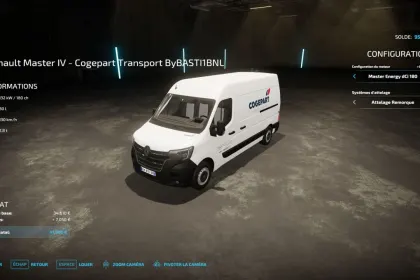 Furgon Renault Master IV do Farming Simulator 22 — 5