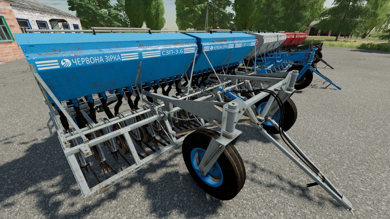 Sämaschine SZP-3.6 für Farming Simulator 22