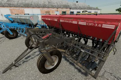 Sämaschine SZP-3.6 für Farming Simulator 22 — 3