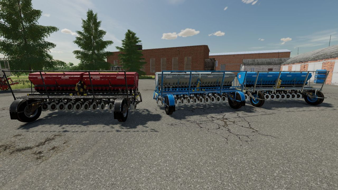 Sämaschine SZP-3.6 für Farming Simulator 22