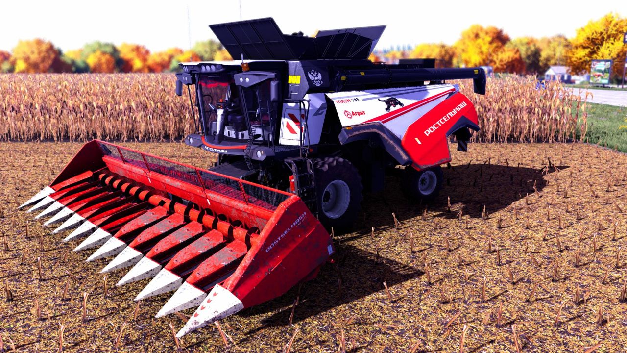 Kombajn Rostselmash Torum 785 do Farming Simulator 22