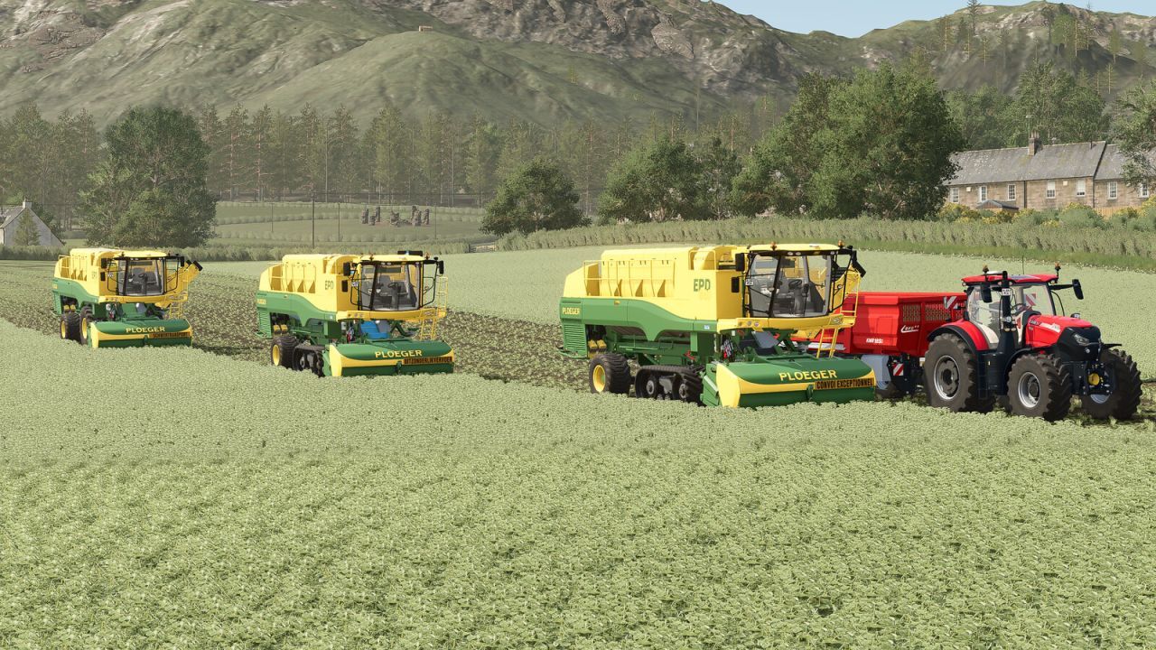 Комбайн Ploeger EPD540 для Farming Simulator 25